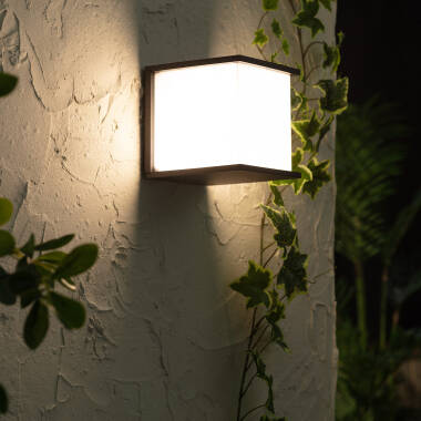 Imagen de Aplique de Pared Exterior Aluminio Daman