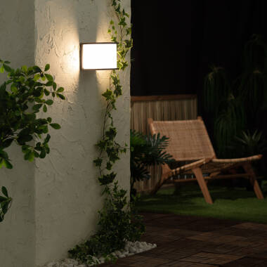 Imagen de Aplique de Pared Exterior Aluminio Daman
