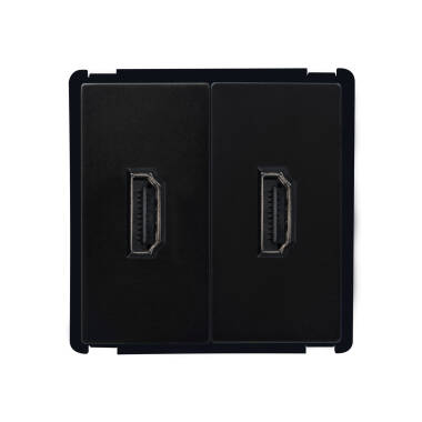 Tomada Dupla HDMI Modern