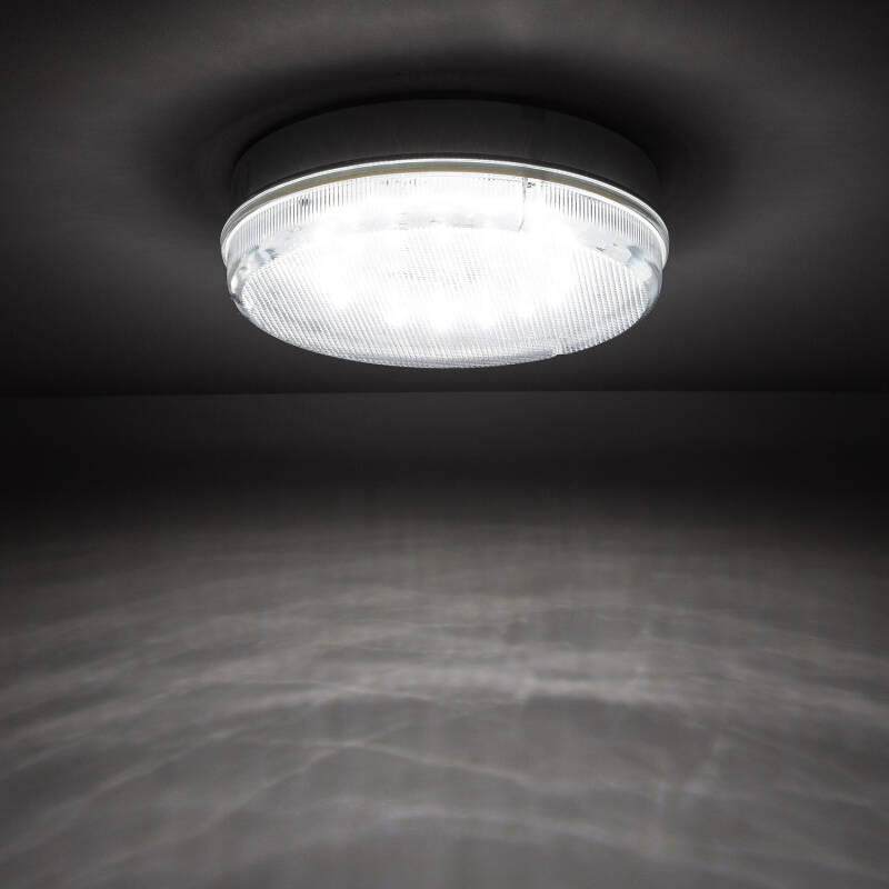 Imagen de Plafón Emergencia LED 24W Circular Ø285 mm IP65 No Permanente