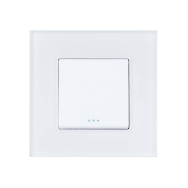 Interruptor Simples Comutado com Moldura PC Modern