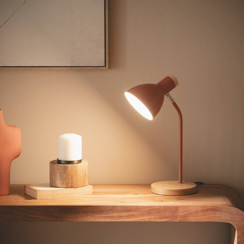Lámpara Flexo Escritorio Metal Luxo