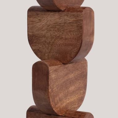 Imagem de Lámpara de Mesa Madera Dagmar