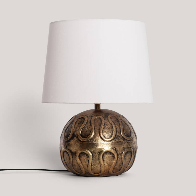 Imagem de Lámpara de Mesa Metal Naksh