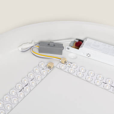 Imagen de Plafón LED 30W Circular Metal Ø400 mm CCT Seleccionable Hidria