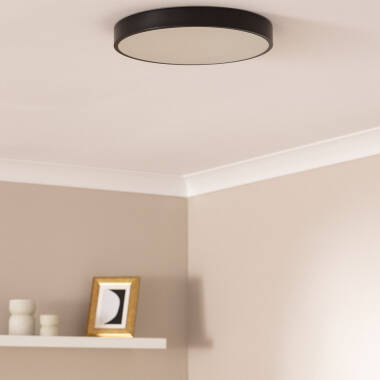 Imagen de Plafón LED 30W Circular Metal Ø400 mm CCT Seleccionable Hidria
