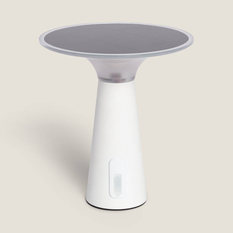 Imagem de Candeeiro de Mesa Solar para Exterior LED 3W Portátil com Bateria Recarregável USB Soucha