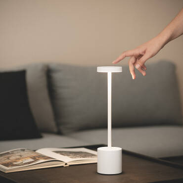 Fotografía del producto: Lámpara de Mesa LED Portátil con Batería USB Recargable Zimba