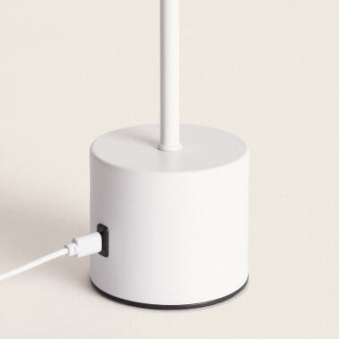 Imagen de Lámpara de Mesa LED Portátil Metal con Batería USB Recargable Zimba