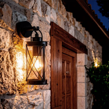 Lámpara de Pared Exterior Acero Inoxidable Gedja