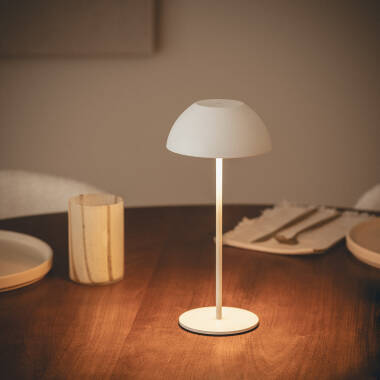 Imagen de Lámpara de Mesa LED Portátil Exterior con Batería USB Recargable Mugla