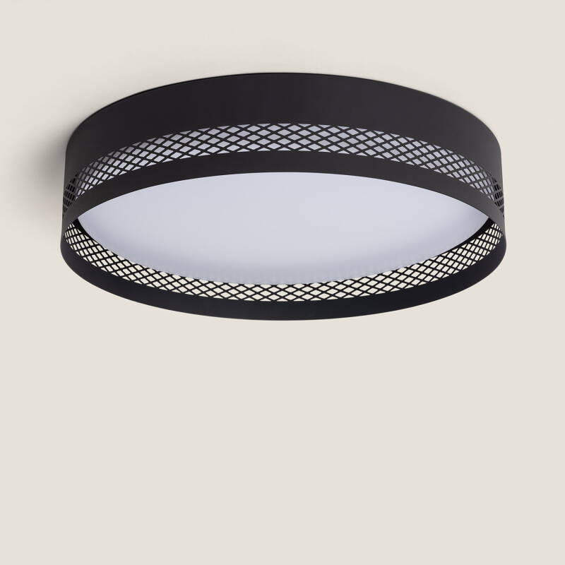 Imagem de Plafón de Teto LED 40W Metal Saska L 