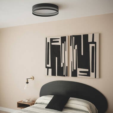 Imagem de Plafón de Teto LED 40W Metal Saska L