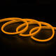 Imagen de Tira LED Neón Regulable 220V BOBINA 50m RGB Semicircular 180 11W/m Corte 100cm IP67