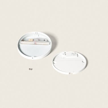 Imagen de Aplique de Pared Exterior LED 3W CCT Seleccionable Aluminio Superficie Circular Jade