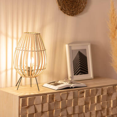 Candeeiro de Mesa Bambu Atamach