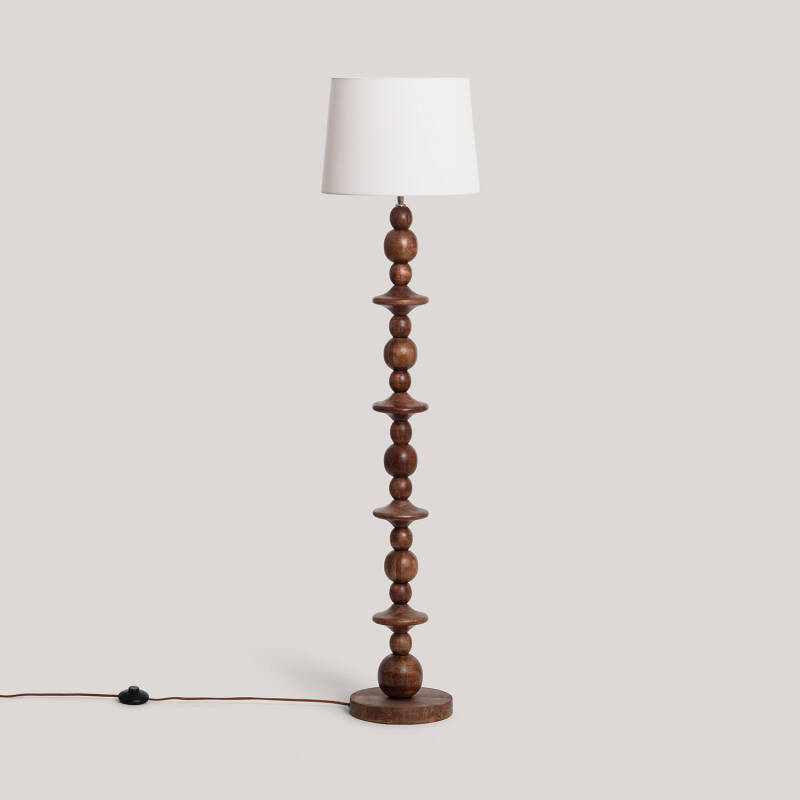Imagen de Lámpara de Pie Madera Tanish