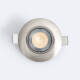 Imagem de Foco Downlight LED 5W Direccionável Circular Niquel Escovado Corte Ø68 mm
