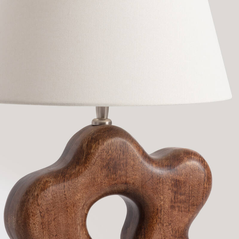 Imagen de Lámpara de Mesa Madera Hunar I ILUZZIA