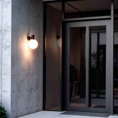 Imagen de Aplique de Pared Exterior Aluminio Tondu