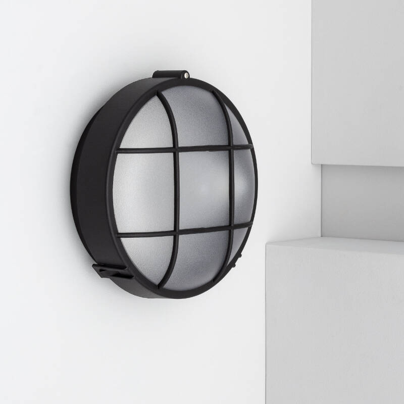 Imagen de Plafón Circular para Exterior Ø220 mm Hublot Rejilla