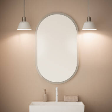 Imagen de Lámpara Colgante Baño Metal Birzay