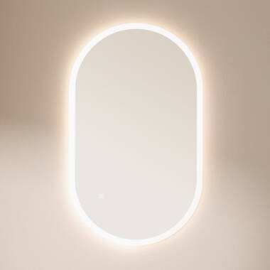 Imagem de Espelho Casa de Banho com Luz LED e Anti-embaciamento 100x60 cm Ona