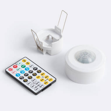 Sensor de Movimento Encastrável DALI2 com Comando