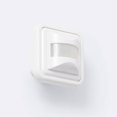 Sensor de Movimiento PIR Crepuscular 160º para Mecanismo de Pared