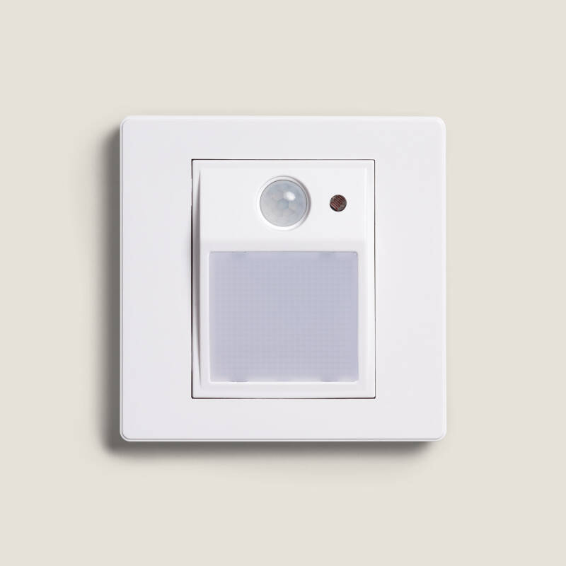 Imagen de Baliza de Pared LED Empotrable con Sensor PIR y Crepuscular Rupit