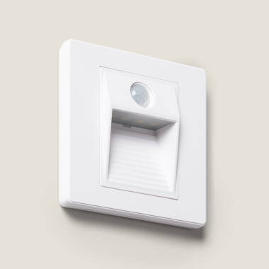 Baliza de Pared LED Empotrable con Sensor PIR Pruit