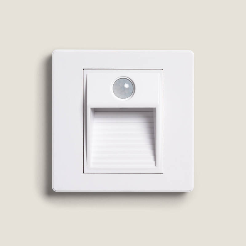 Imagen de Baliza de Pared LED Empotrable con Sensor PIR Pruit