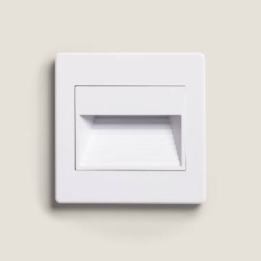 Imagen de Baliza de Pared LED Empotrable Cuadrado Olite para Caja Universal