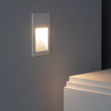 Imagen de Baliza Exterior LED 5W Empotrable Pared Blanco Goethe