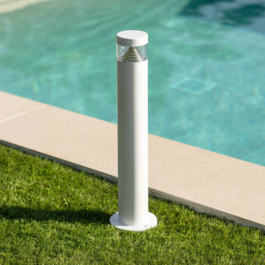 Imagem de Baliza Exterior LED 5W Superfície de Pé 50cm Inti Inox Branca 