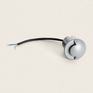 Imagen de Baliza Exterior LED Empotrable Suelo 1L 24V DC Loto Gris