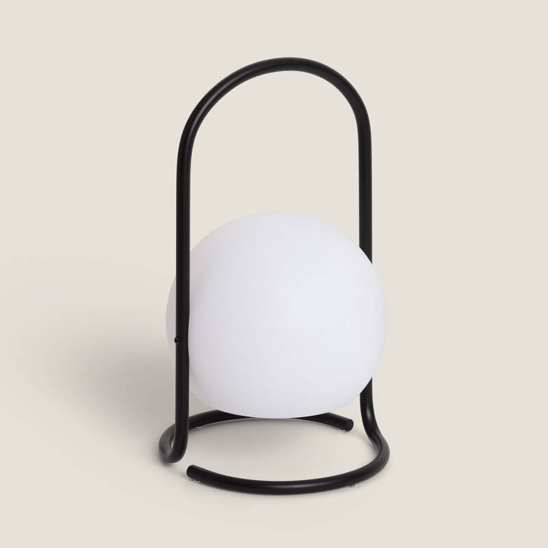 Imagen de Lámpara de Mesa Exterior LED Portátil de Metal con Batería USB Recargable Mkono
