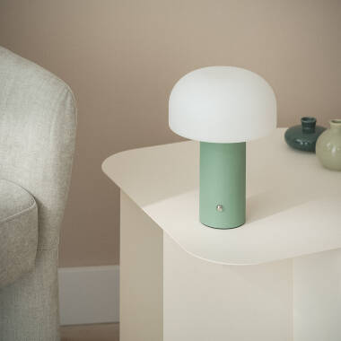 Imagen de Lámpara de Mesa LED Portátil con Batería USB Recargable Leta