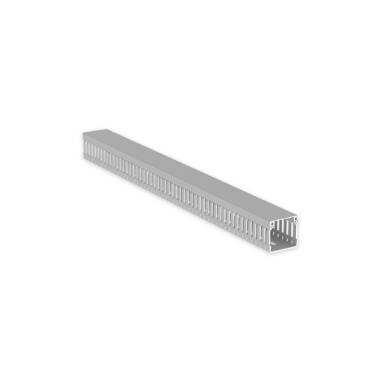 1m Canaleta Ranurada 40x40 mm
