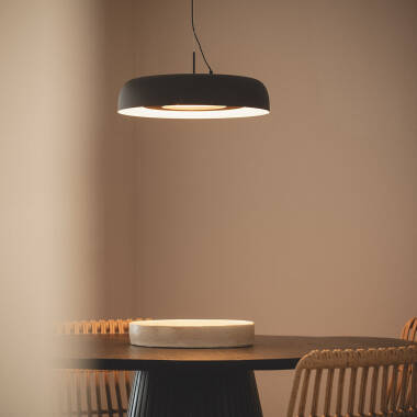 Candeeiro suspenso LED 18W Aço Cancot