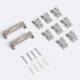 Imagen de Pantalla Estanca 120cm IP65 con dos Tubos LED Cristal 18W 140lm/W