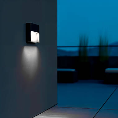 Baliza Exterior LED 6W Superficie Pared Arca