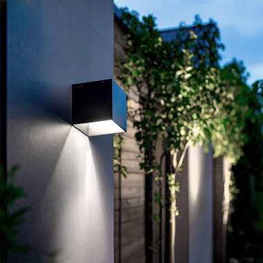 Aplique de Pared Exterior Solar LED 2W con Detector de Movimiento Radar Rabat