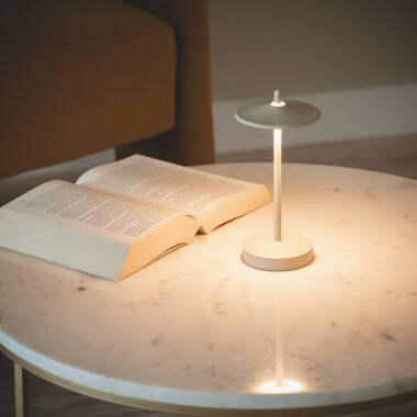 Imagem de Candeeiro de Mesa LED Pórtatil com Bateria USB Recarregável Milevani