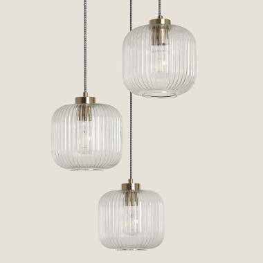 Imagen de Lámpara Colgante Cristal Tri Wilde