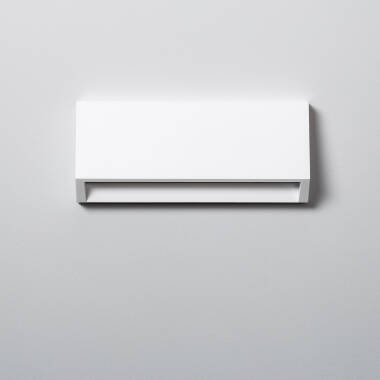 Imagem de Baliza Exterior LED 3W Superfície de Parede Retangular Branca Valeta 