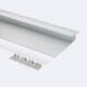 Imagen de Perfil de Aluminio Integración en Escayola/Pladur para Tiras LED hasta 12 mm