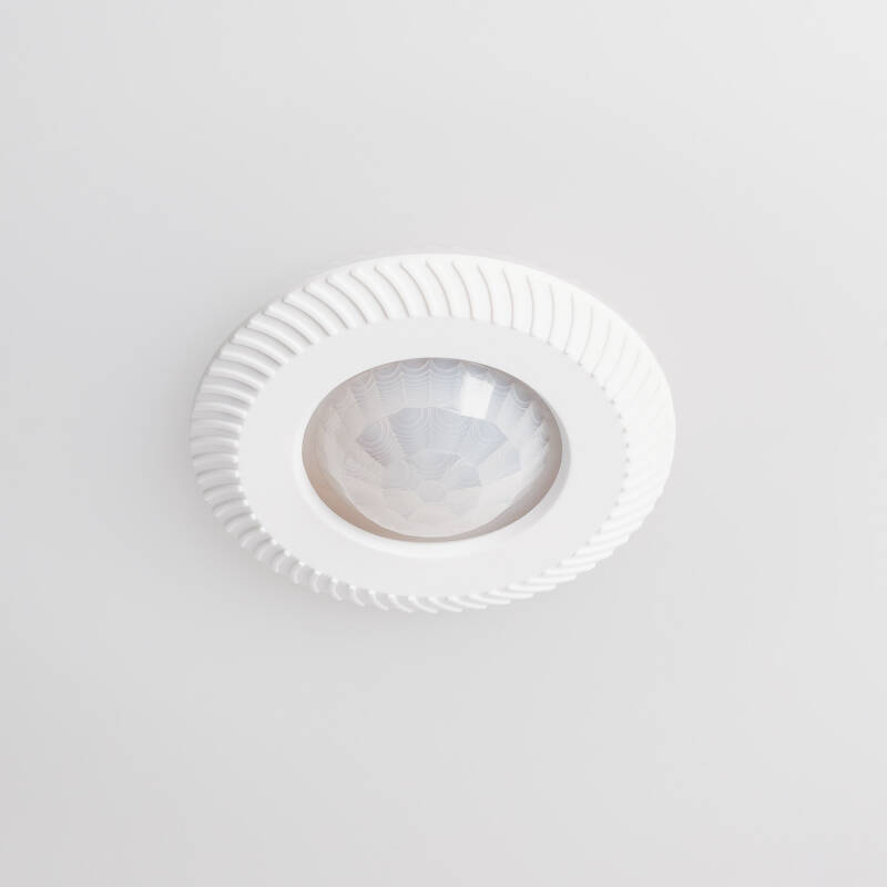 Imagen de Plafón LED Techo 2x E27 Circular con Sensor de Movimiento PIR y Crepuscular Design 