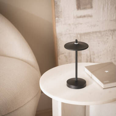 Imagem de Candeeiro de Mesa LED Pórtatil com Bateria USB Recarregável Milevani