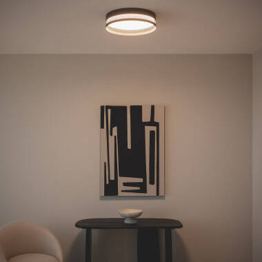 Plafón de Teto LED 30W Metal Saska S